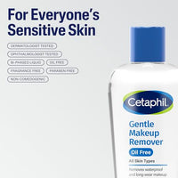 Thumbnail for Image 6 of Cetaphil Gentle Waterproof Makeup Remover, Sensitive Skin, 6oz
