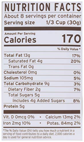 Image 4 of purely elizabeth. Granola Peanut Butter Collagen Grain Free, 8 Ounce