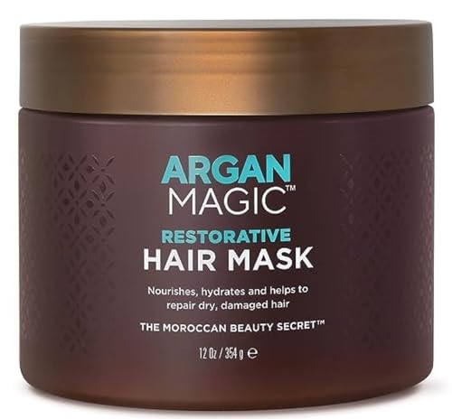 Image 2 of 12 Ounce (Pack of 1) for the product Argan Magic Restorative Hair Mask