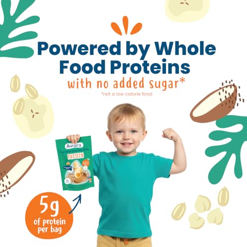 Image 5 of Amara Organic Sunflower Butter Banana Protein Blend Superfood Smoothie Melts - 1oz: Baby Snacks, 3rd Stage, Vegan, Non-GMO