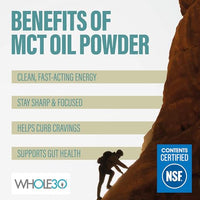 Thumbnail for Image 3 of BUBS Naturals MCT Oil Powder Packets - 14 Travel Packets