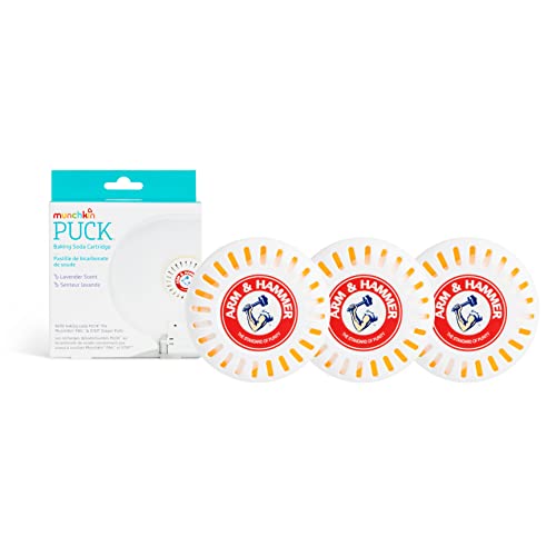 Image 1 of 1 Ounce (Pack of 3) for the product Munchkin Arm & Hammer Puck Diaper Pail Deodorizer