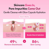 Thumbnail for Image 4 of Hanskin PDRN Gel-to-Foam Cleanser, Pink Lotus PDRN Face Wash, 3.71 fl oz