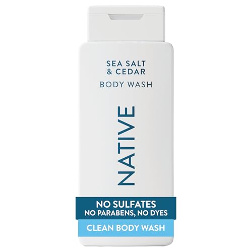 Image 1 of Default Title for the product Native Clean Body Wash Sea Salt & Cedar Scent 18 fl oz