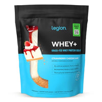 Thumbnail for Image 9 of Strawberry Cheesecake / 30 Servings (Pack of 1) for the product Legion Whey+ Protein Isolate Grass Fed