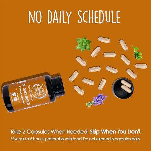 Image 5 of Happy Healthy Hippie Lighten Up Weightloss Supplement (MetabolaidTM + Chromium) & Be Grounded Stress Relief Supplements