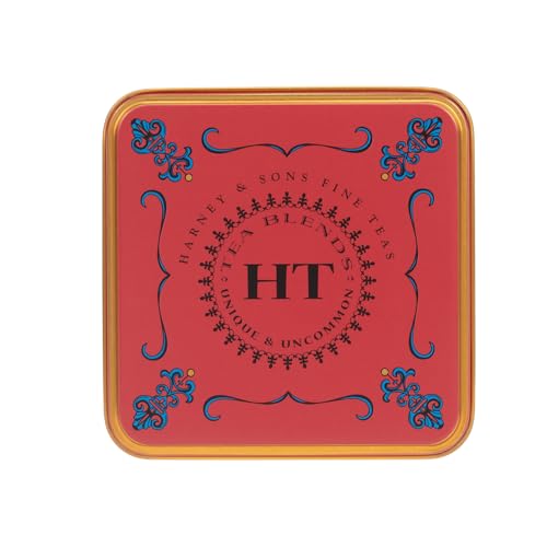 Image 6 of Harney & Sons HT Strawberry Vanilla Black Tea, 20 Sachets in Tin