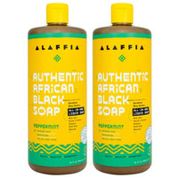 Thumbnail for Image 15 of Peppermint / 32 Fl Oz (Pack of 2) for the product Alaffia Authentic African Black Soap