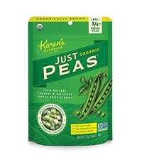 Thumbnail for Image 1 of Default Title for the product Karen's Naturals Organic Freeze Dried Peas, 3 oz Bags, Pack of 6