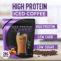 Thumbnail for Image 6 of CHIKE Caramel High Protein Iced Coffee, 14.3 Ounce