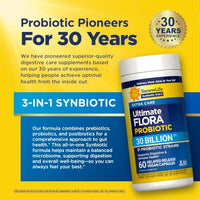 Thumbnail for Image 6 of RenewLife Extra Care Ultimate FLORA Probiotic, 60 capsules