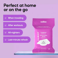Thumbnail for Image 5 of Almay Face Makeup Remover Wipes, Longwear & Waterproof, Hypoallergenic, Fragrance Free, Dermatologist & Ophthalmologist Tested, 25 Count (Pack of 2)