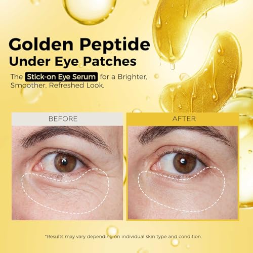 Image 4 of AILEORY 24K Gold Peptide Under Eye Patches (24 Pairs)