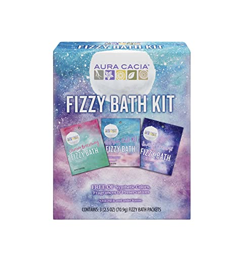 Image 1 of Default Title for the product Aura Cacia Fizzy Bath Kit
