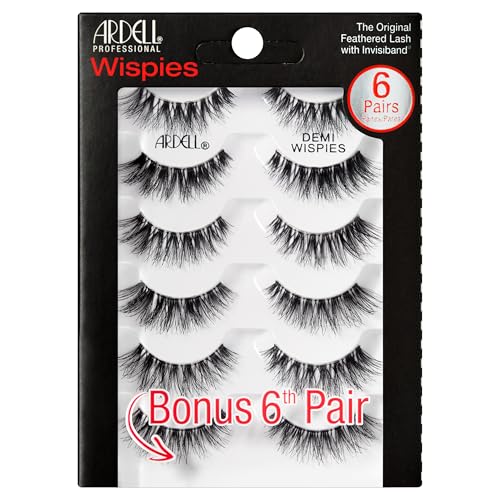 Image 1 of Default Title for the product Ardell Demi Wispies Lashes Natural Look Wispy Strip False Eyelashes 6 Pairs