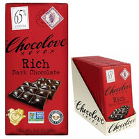 Thumbnail for Image 1 of Default Title for the product Chocolove Rich Dark Chocolate Bars 3.2oz Bar (12 Pack)