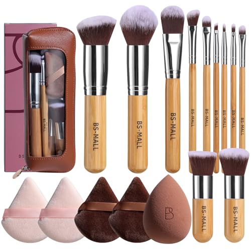 Image 1 of Bamboo 17 for the product BS-MALL Makeup Brush Set