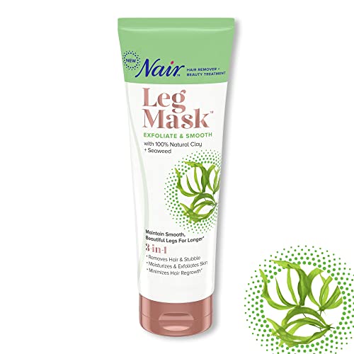 Image 5 of Nair Leg Mask Clay Exfoliate & Smooth 8 Ounce Tube Pack of 2