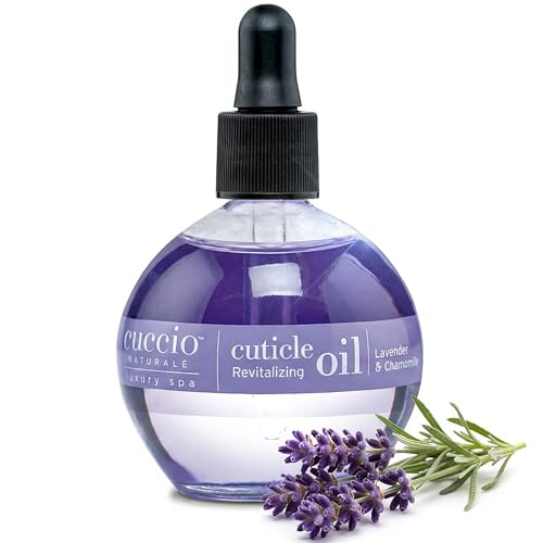 Image 1 of Lavender and Chamomile / 2.30 Fl Oz (Pack of 1) for the product Cuccio Naturale Revitalizing Cuticle Oil