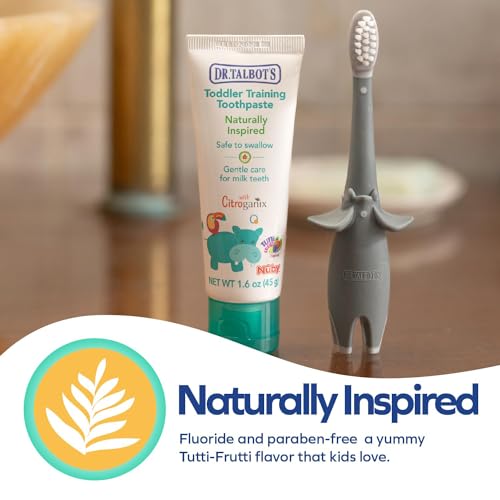 Image 2 of Dr. Talbot's Toddler Training Toothbrush + Toothpaste - 1.6 oz