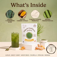 Thumbnail for Image 5 of Organic Traditions Super Greens Turmeric, Superfood Powder Blend, 3.5oz