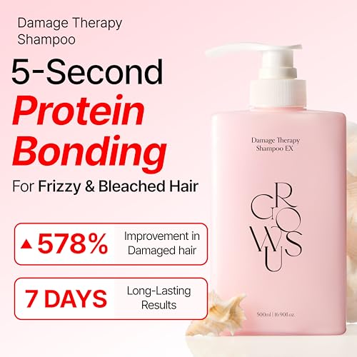 Image 2 of GROWUS Damage Therapy Shampoo (16.9 Fl Oz) 500ml