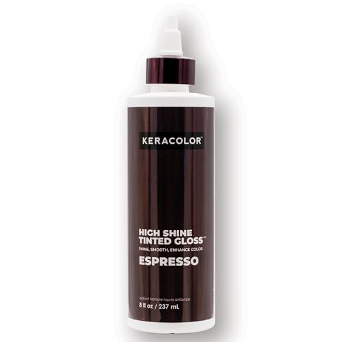 Image 8 of Espresso for the product KERACOLOR High Shine Tinted Hair Gloss In-Shower Glaze