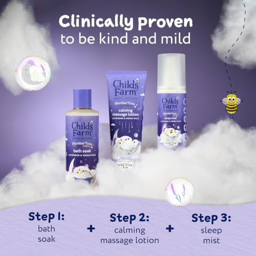 Image 6 of Childs Farm SlumberTime Bath Soak, Lavender & Moon Milk 250ml