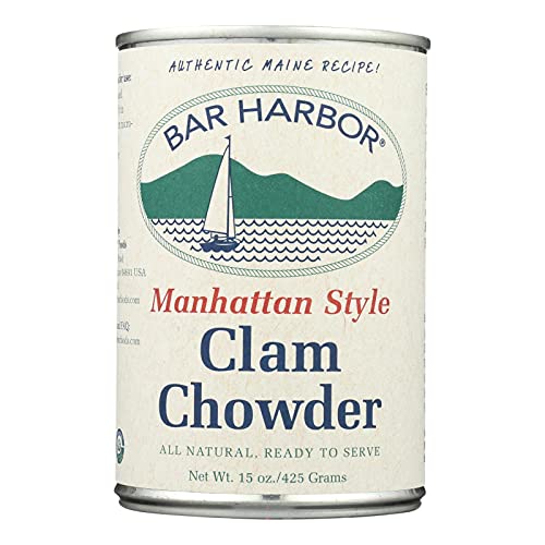 Image 1 of Default Title for the product Bar Harbor Manhattan Clam Chowder - 15 oz - 6 Pack