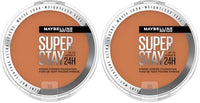 Thumbnail for Image 22 of SUPERSTAY POWDER 355 / 0.2 Ounce (Pack of 2) for the product MAYBELLINE Super Stay Up To 24HR Hybrid Powder-Foundation