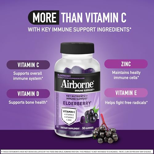 Image 5 of Airborne Elderberry Immune Support Gummies