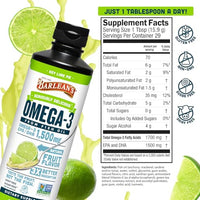 Thumbnail for Image 6 of Barlean's Key Lime Pie Omega-3 Fish Oil Liquid, 16oz