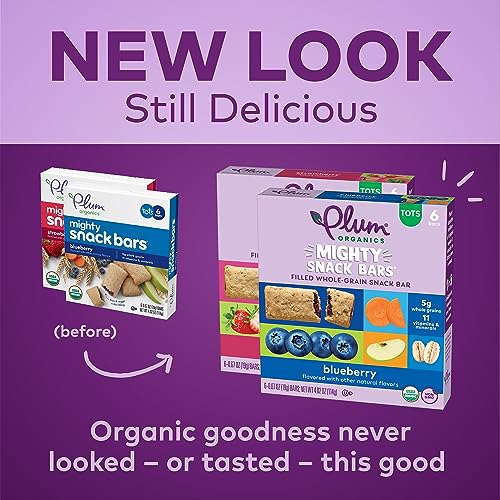 Image 6 of Plum Organics Mighty Snack Bars 0.67 Ounce Bar (48 Total)
