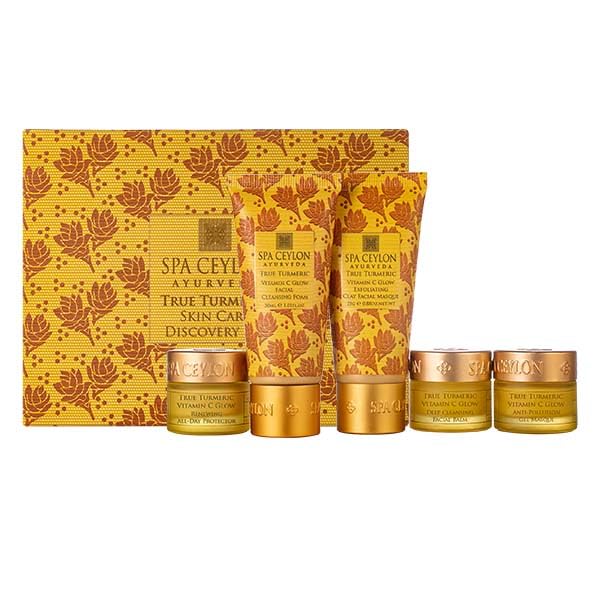 Image 1 of Default Title for the product SPA CEYLON True Turmeric Skin Care Discovery Set 30ml + 25g + 10g