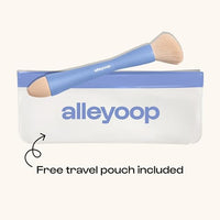 Thumbnail for Image 5 of ALLEYOOP Multi-Tasker 4-in-1 Travel Makeup Brush Set, Blush Sponge