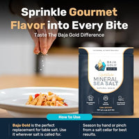 Thumbnail for Image 6 of Baja Gold Signature Mineral Sea Salt, Natural Grain 5lb