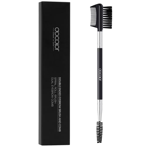 Image 1 of Default Title for the product docolor 3 Head Eyebrow Eyelash Shaper Eyelash Comb Double Head Brush Makeup Grooming Tool