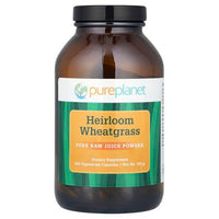 Thumbnail for Image 1 of Default Title for the product PURE PLANET Heirloom Wheatgrass Vegetarian Capsules, 240 Count