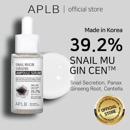 Image 2 of APLB Snail Mucin Ginseng Ampoule Serum 1.35 FL.OZ