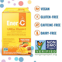 Thumbnail for Image 2 of Ener-C Multivitamin Drink Mix, Healthy Energy - Peach Mango, 60 Count