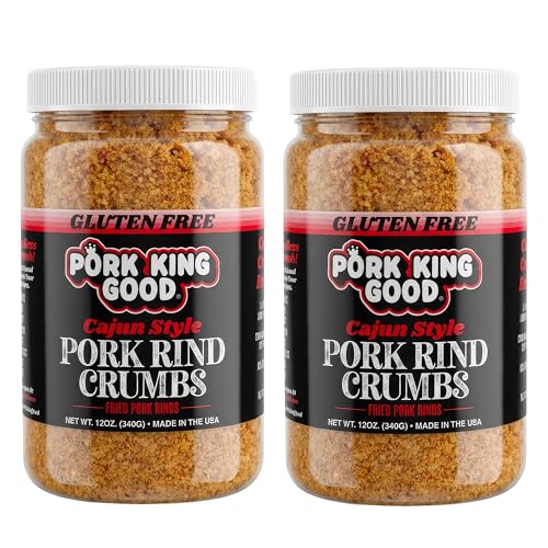 Image 1 of Default Title for the product Pork King Good Pork Rind Breadcrumbs, Spicy Cajun, 2 Pack
