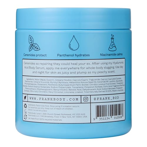 Image 2 of frank body Barrier Body Creme 7.77 oz/230 ml