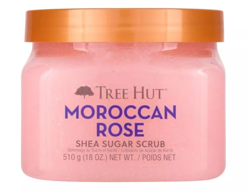 Image 7 of Moroccan Rose / 18 Ounce (Pack of 1) for the product Tree Hut Body Scrub