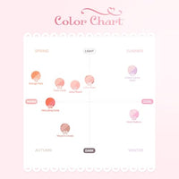 Thumbnail for Image 7 of 2aN Gleaming Tension Cushion Foundation Pact + Dual Cheek Blusher Peachy Glow Makeup Set
