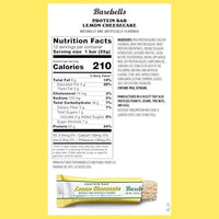 Thumbnail for Image 2 of BAREBELLS Protein Bars Lemon Cheesecake - Pack of 12, 20g High Protein Treats