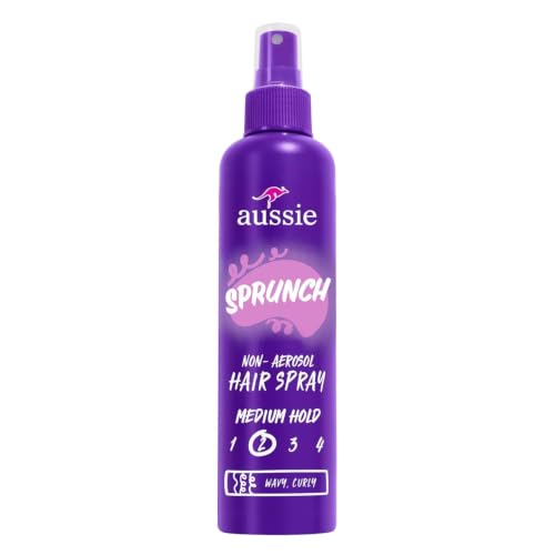 Image 1 of Default Title for the product Aussie Sprunch Non-Aerosol Hair Spray for Curly Hair and Wavy Hair, 251 ml (Pack of 1)