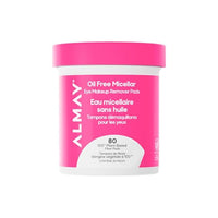 Thumbnail for Image 2 of 80 Count (Pack of 1) for the product Almay Oil-Free Micellar Eye Makeup Remover Pads