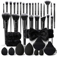 Thumbnail for Image 1 of Black 36pcs for the product HGHDBT Makeup Brushes Set Professional Makeup Kit Multi-functional Makeup Tool Set