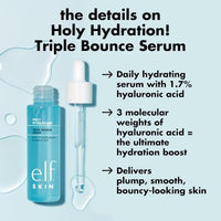 Thumbnail for Image 4 of e.l.f. SKIN Holy Hydration! Triple Bounce Serum, Plump-Looking Skin