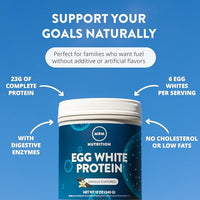 Thumbnail for Image 3 of MRM Nutrition Egg White Protein - 23g Fat-Free Protein - 10 Servings